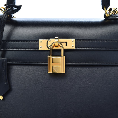 Hermes Box Kelly Sellier 25 Black 37 of 38