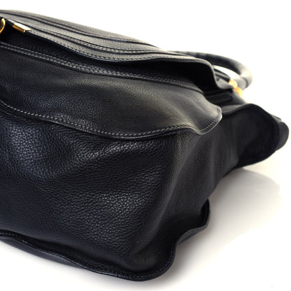 Chloe Calfskin Medium Marcie Satchel Black 9 of 12