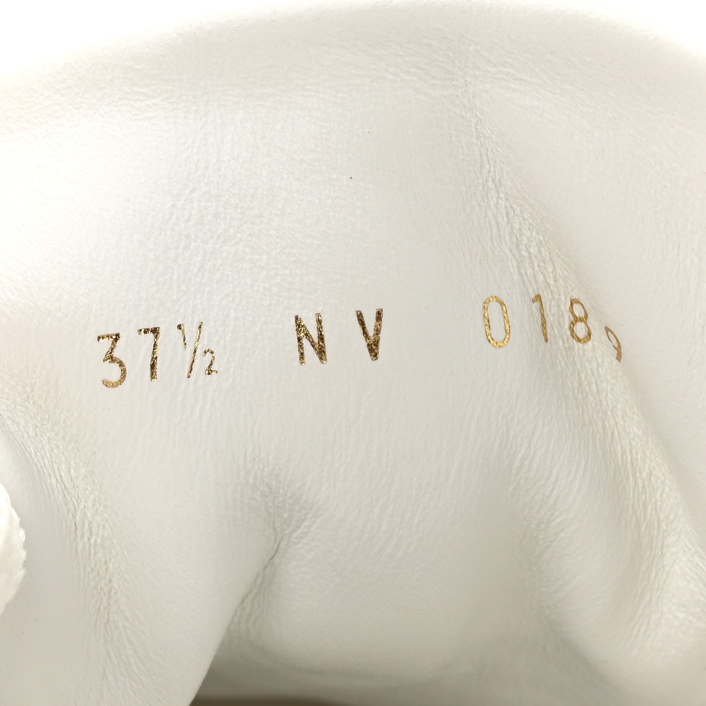 Calfskin Monogram Denim Run Away Sneakers 37.5 White