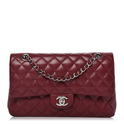 Chanel Caviar Quilted Medium Double Flap Red 1 of 11