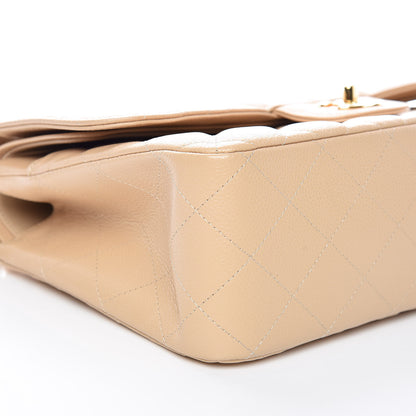Chanel Caviar Quilted Jumbo Double Flap Beige Clair 5 of 10