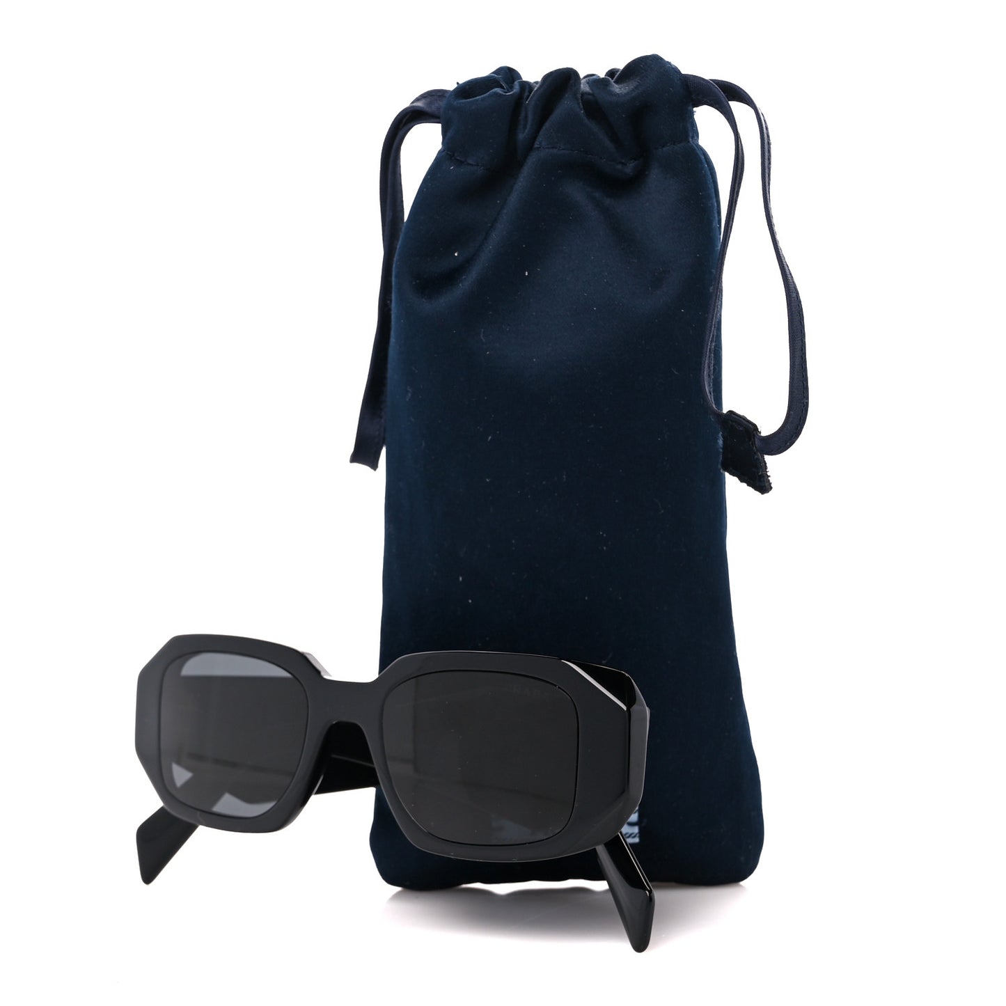 Acetate Symbole Sunglasses SPR 17W Black