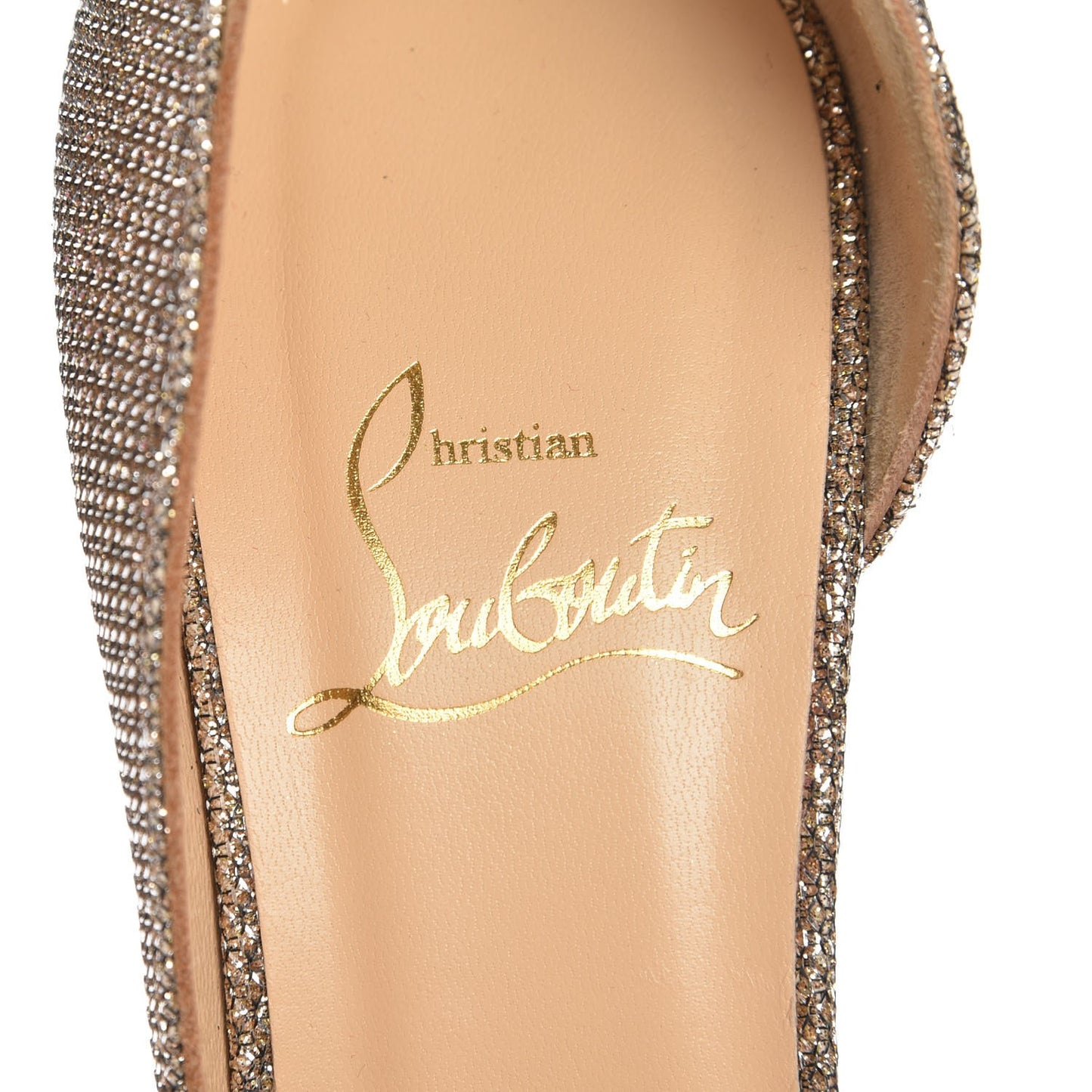 Glitter Luminor Iriza 100 Pumps 36.5 Gold