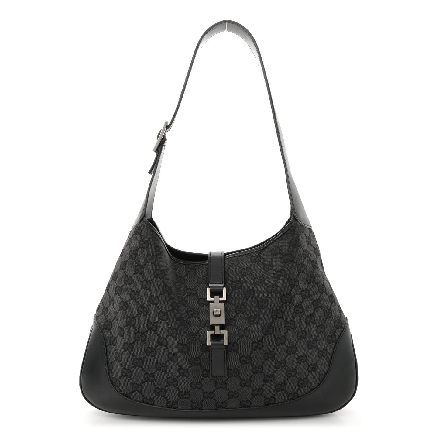Monogram Jackie O Hobo Black