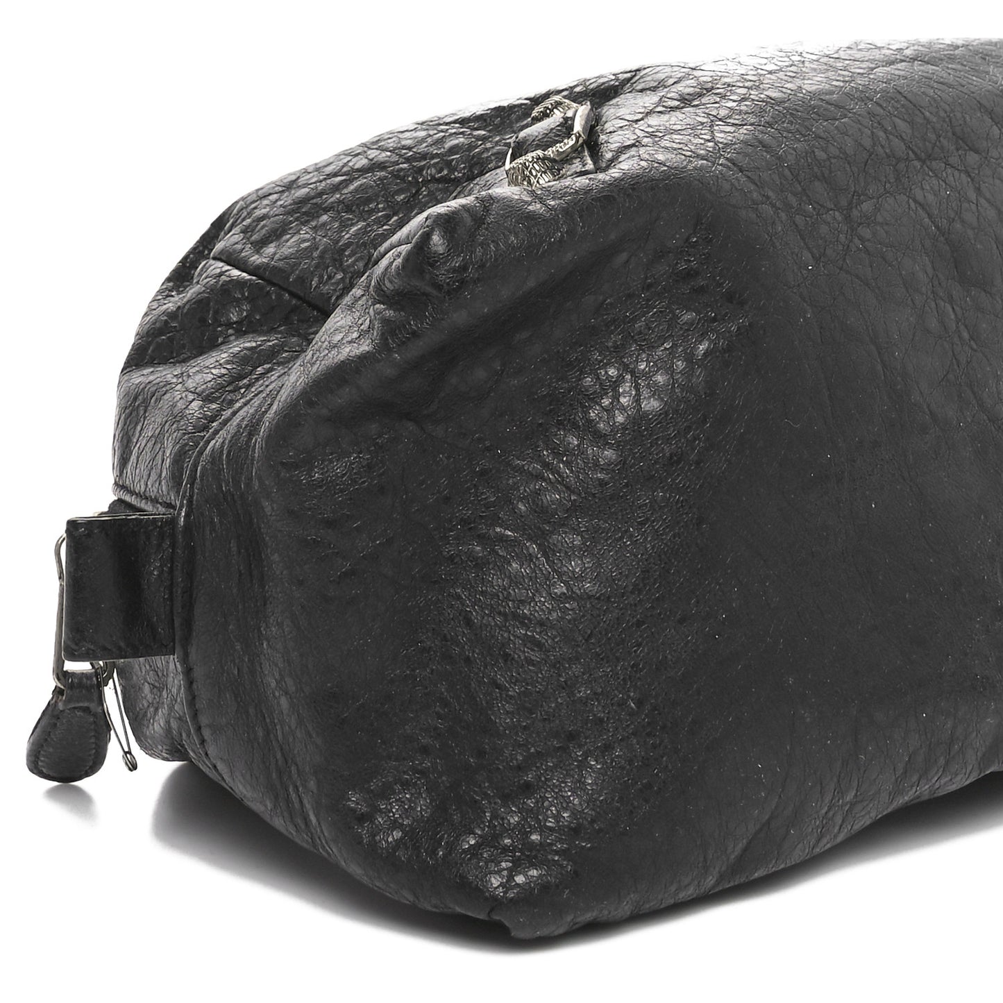 Agneau Classic Hardware Pencil Case Black