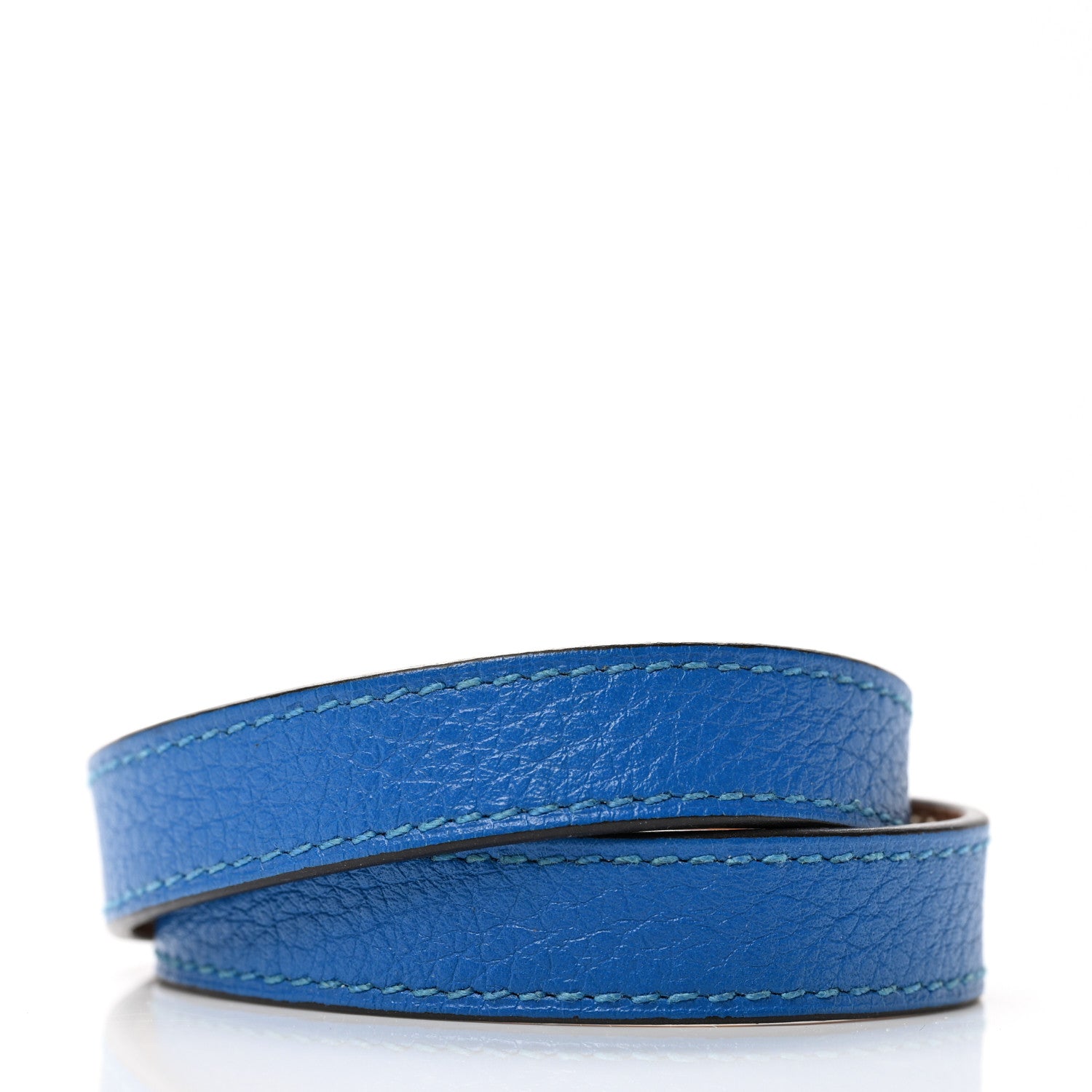 Hermes Chevre Mysore Kelly Double Tour Bracelet S Mykonos 3 of 6