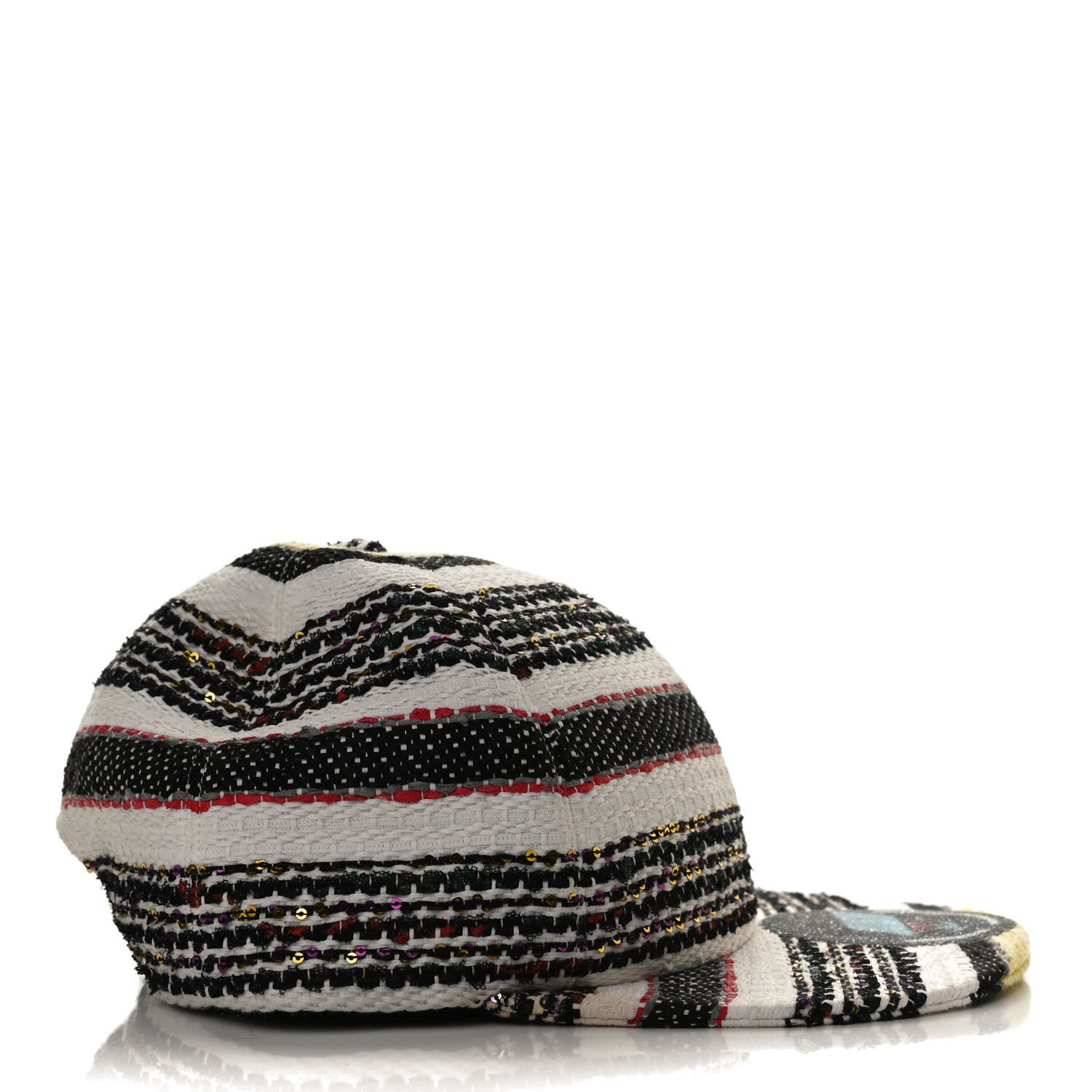 Chanel Tweed Cap Hat Multicolor 4 of 8