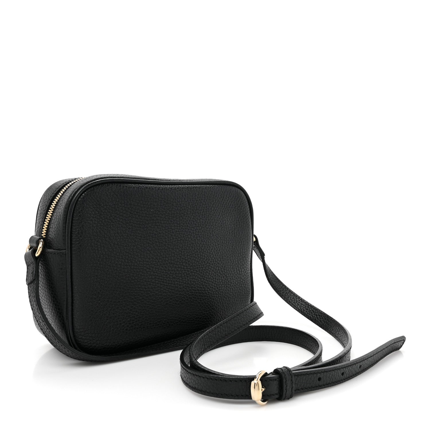 Gucci Pebbled Calfskin Small Soho Disco Bag Black 3 of 10