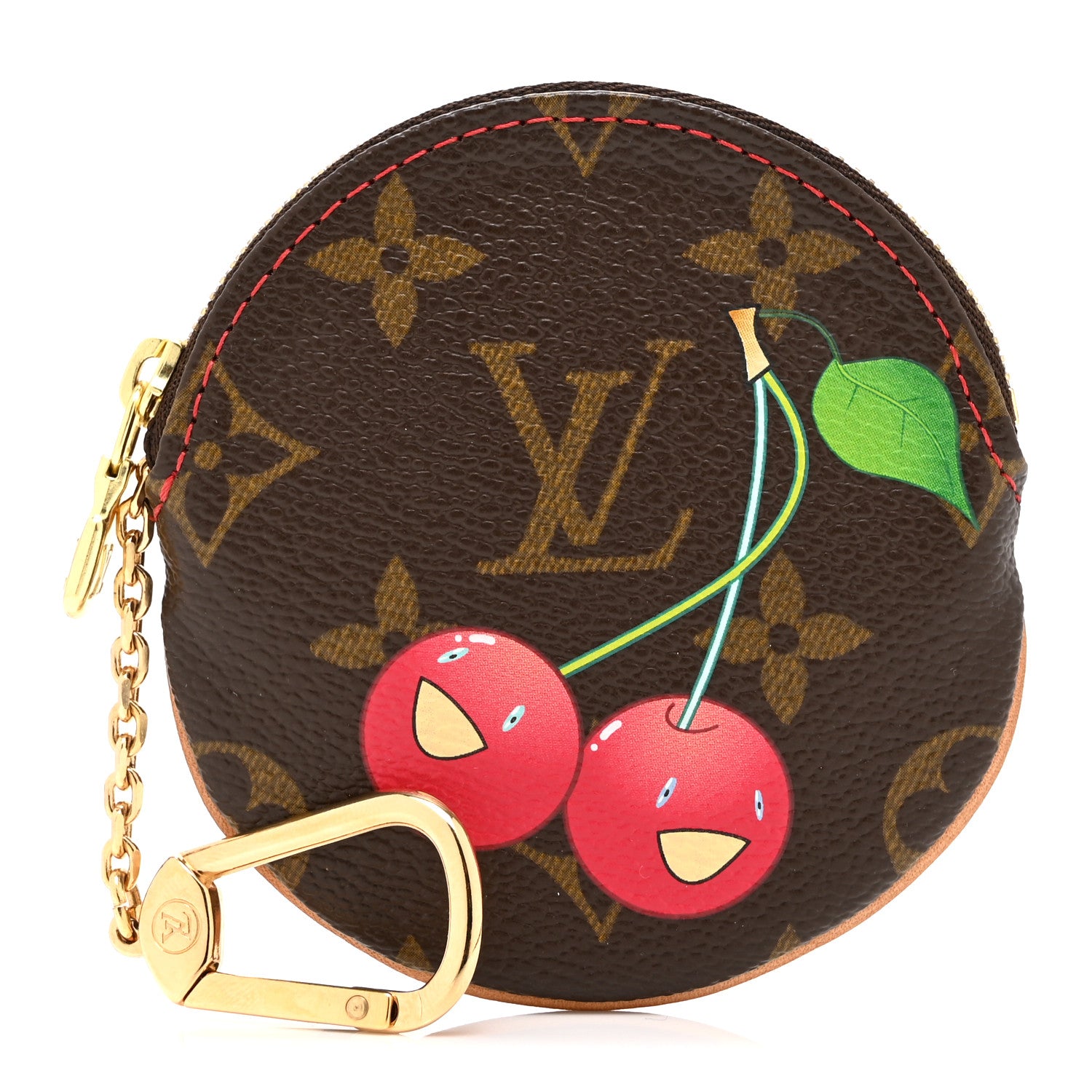 Louis Vuitton Monogram Cerises Round Coin Purse 1 of 7