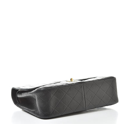 Chanel Caviar Quilted Jumbo Double Flap Black 4 of 13
