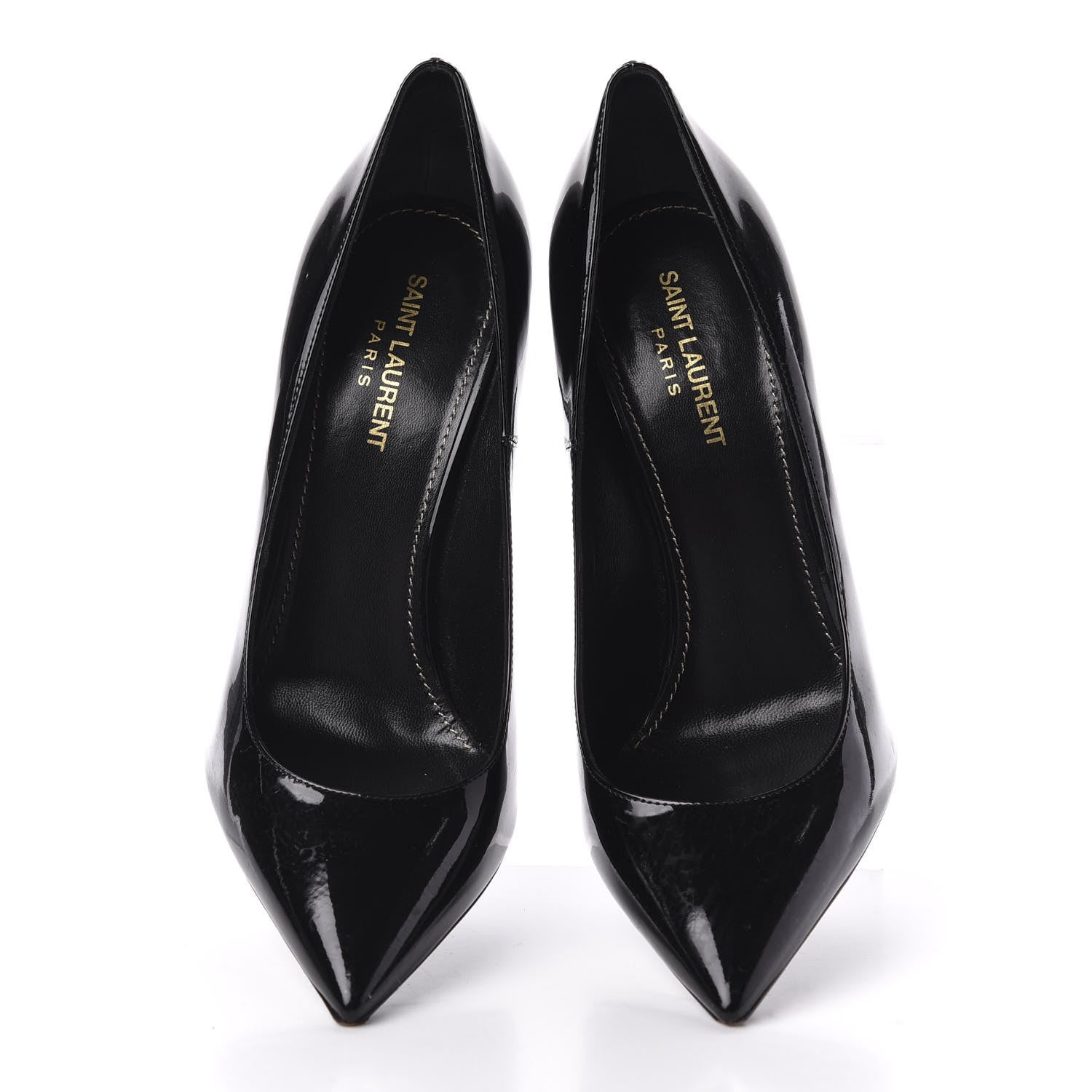 Saint Laurent Patent Opyum 110 Pumps 40 Black 6 of 11