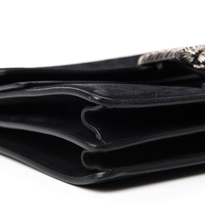 Gucci Suede Medium Dionysus Shoulder Bag Black 6 of 10