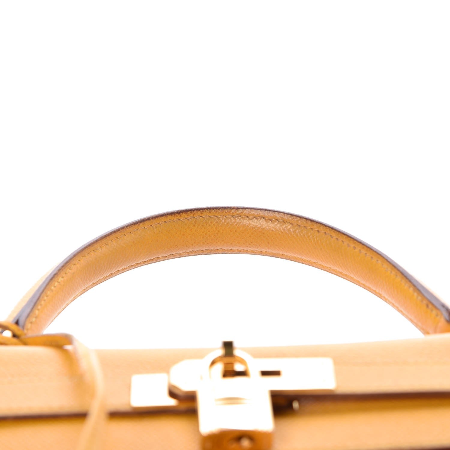 Hermes Epsom Retourne Kelly 28 Jaune 39 of 40