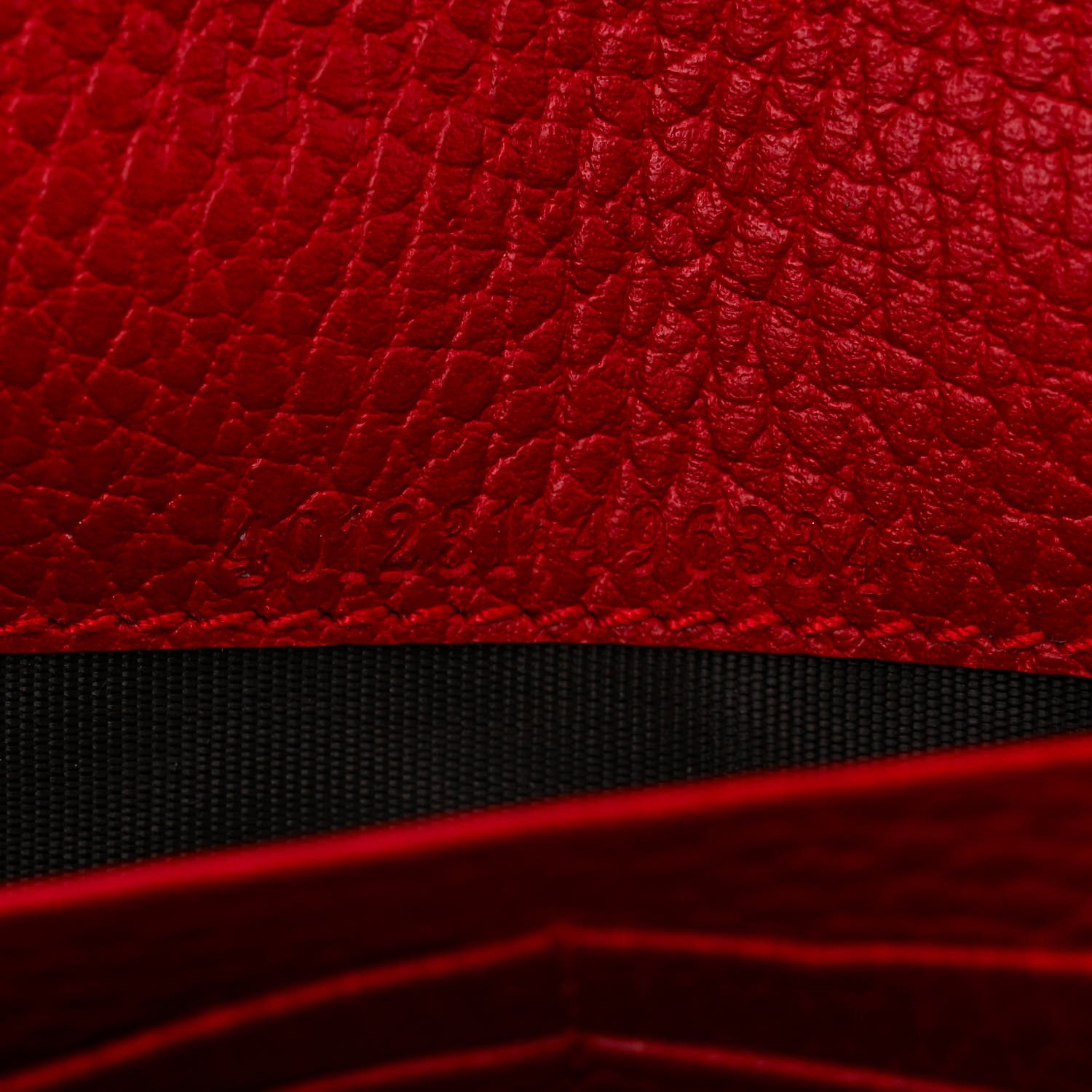 Gucci Calfskin Mini Dionysus Chain Wallet Hibiscus Red 7 of 10
