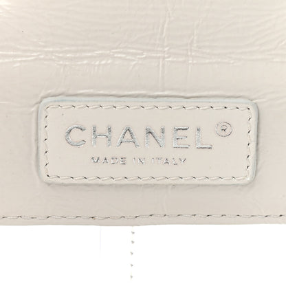 Chanel Crumpled Calfskin PVC Quilted Backpack White 7 of 11