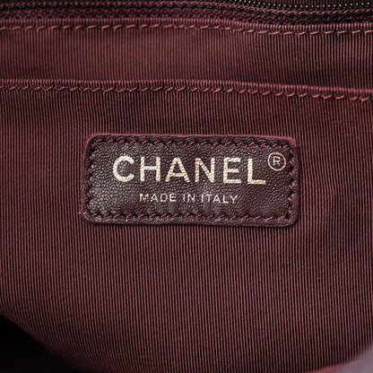 Chanel Lambskin Quilted Large Urban Spirit Backpack Dark Purple 5 of 9