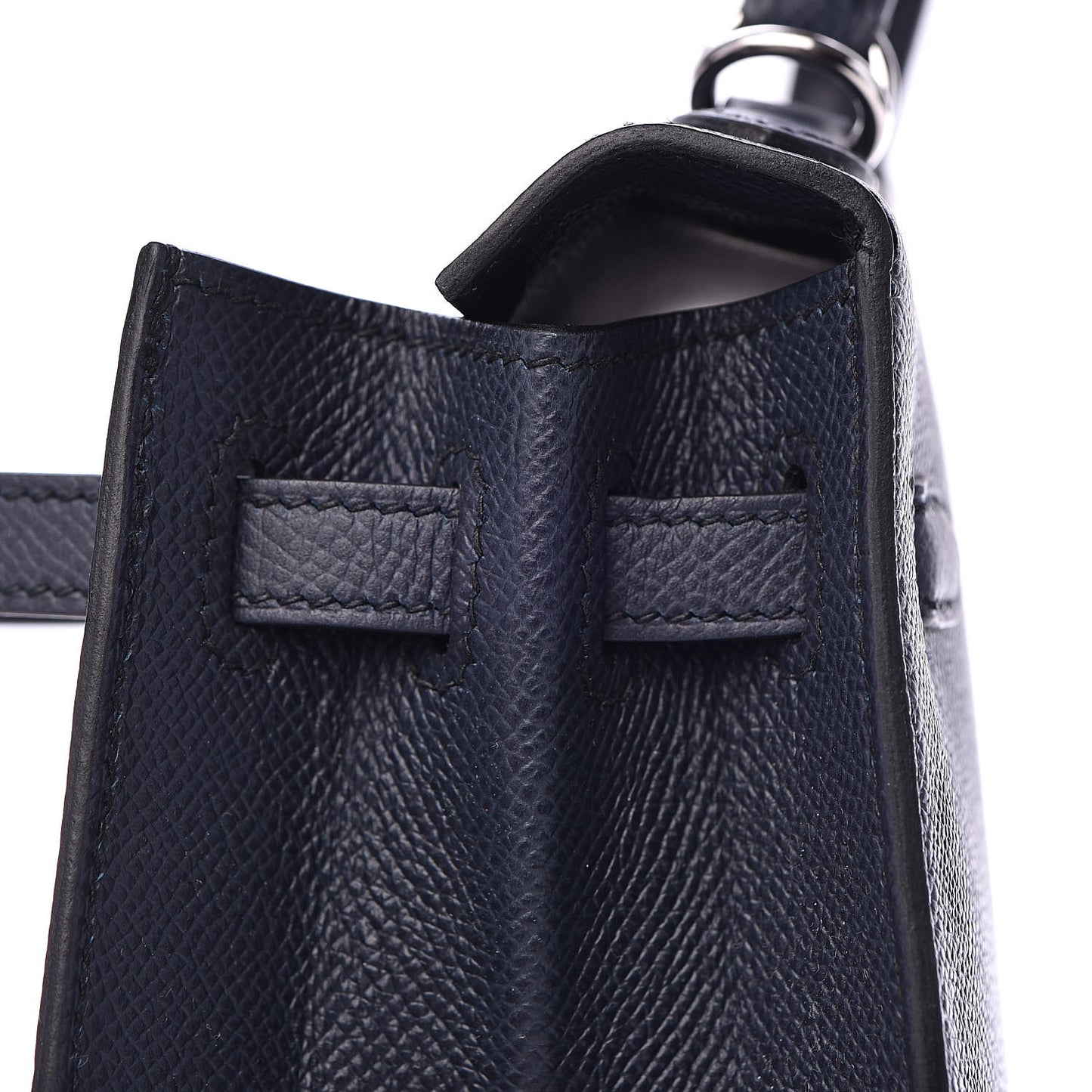 Epsom Kelly Sellier 25 Bleu Indigo