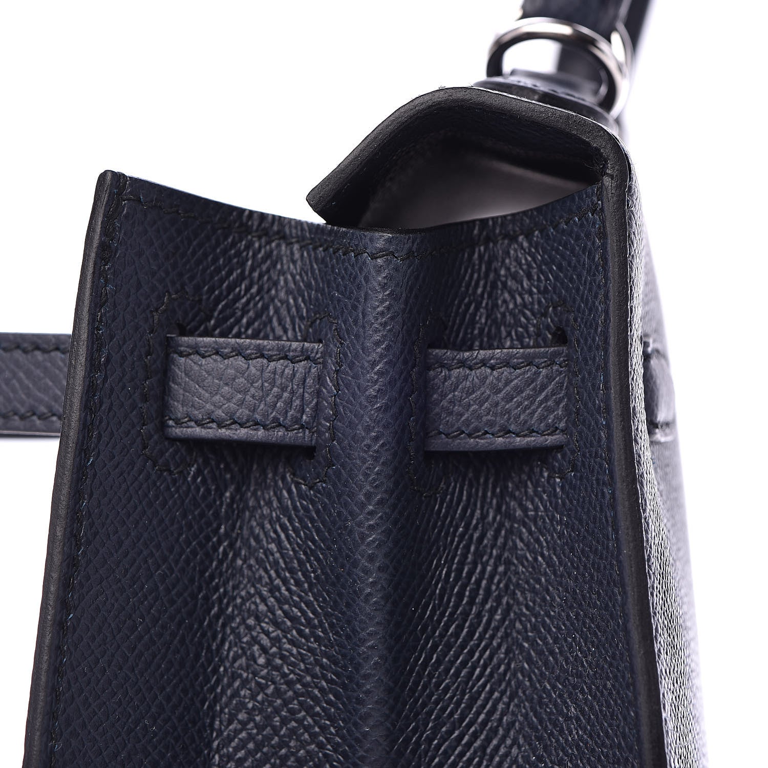Hermes Epsom Kelly Sellier 25 Bleu Indigo 19 of 32