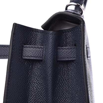 Hermes Epsom Kelly Sellier 25 Bleu Indigo 19 of 32
