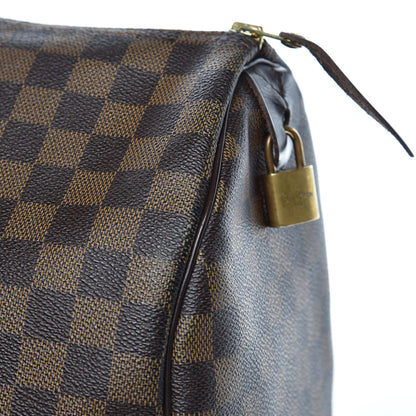 Louis Vuitton Damier Ebene Speedy 35 13 of 20