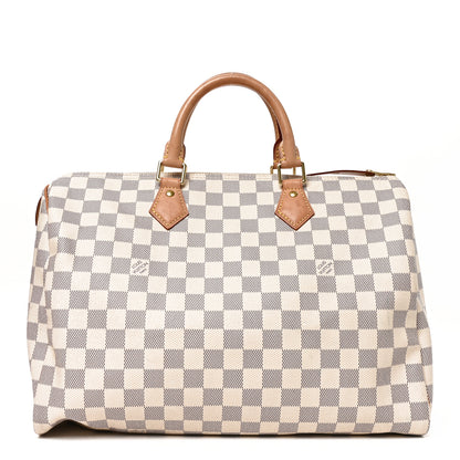 Louis Vuitton Damier Azur Speedy 35 1 of 9