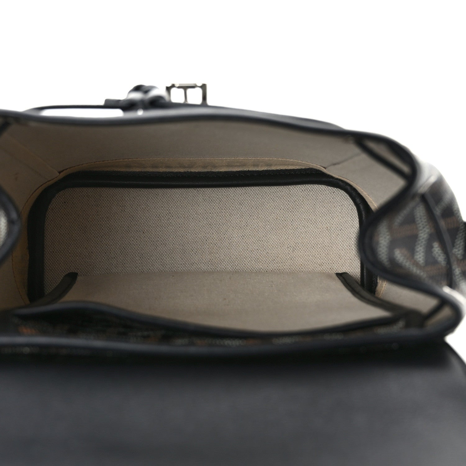 Goyard Goyardine Calfskin Mini Alpin Backpack Black 5 of 9