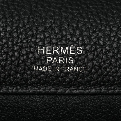 Hermes Togo Sac A Depeches 29 Messenger Bag Black 6 of 10