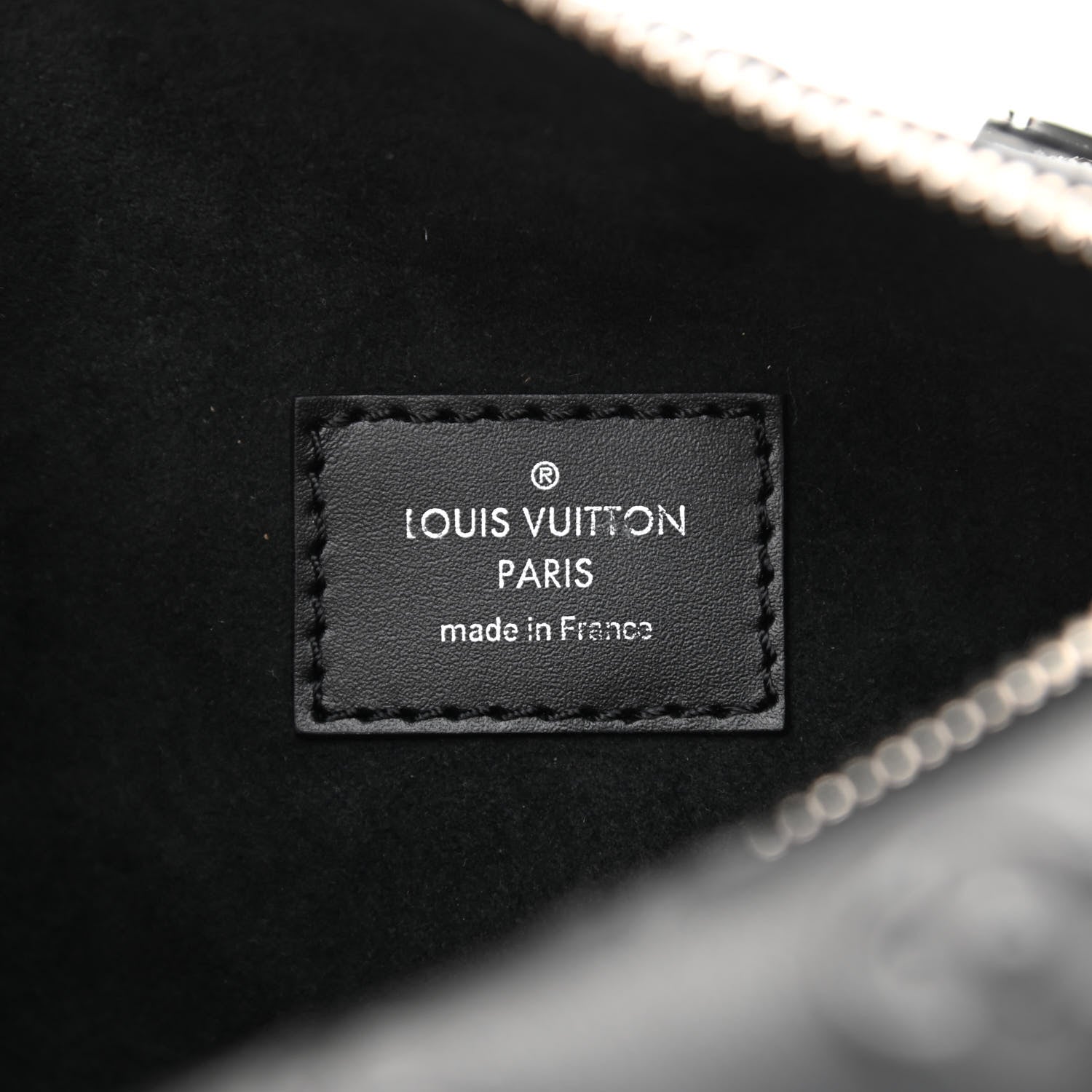Louis Vuitton Calfskin Debossed Monogram Side Trunk Black 6 of 7