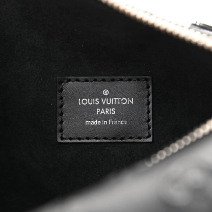 Louis Vuitton Calfskin Debossed Monogram Side Trunk Black 6 of 7