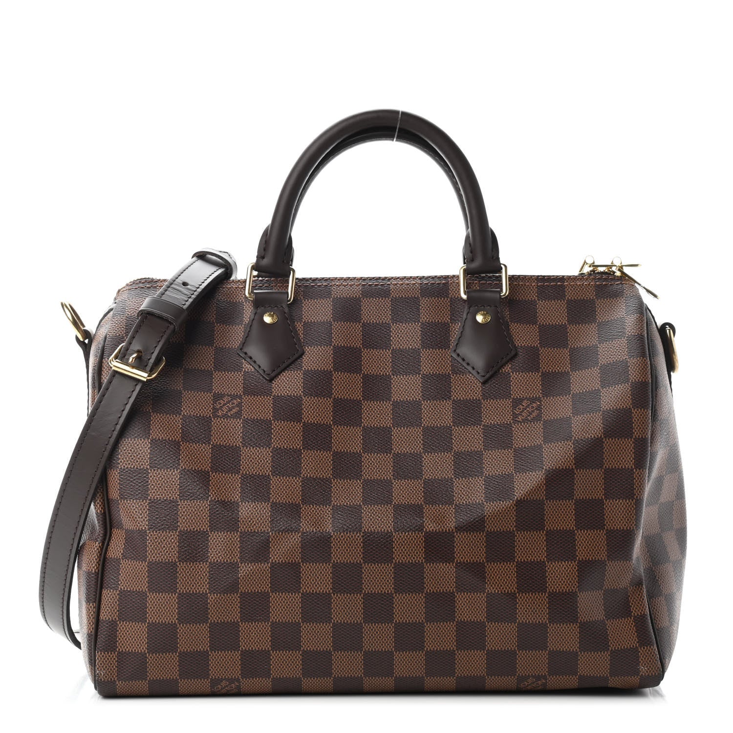 Louis Vuitton Damier Ebene Speedy Bandouliere 30 1 of 7