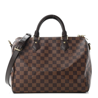Louis Vuitton Damier Ebene Speedy Bandouliere 30 1 of 7