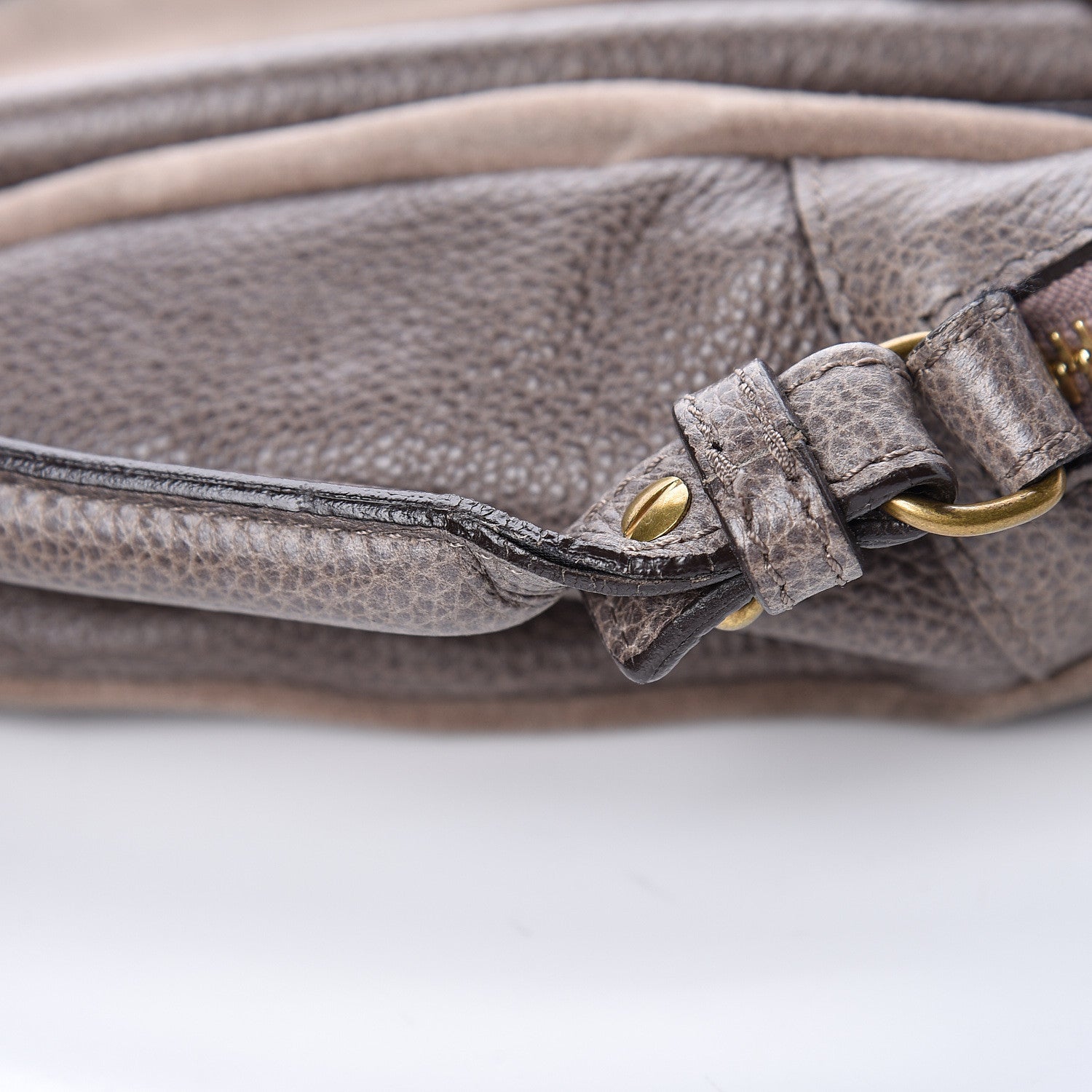 Chloe Suede Calfskin Large Paraty Rock 13 of 26