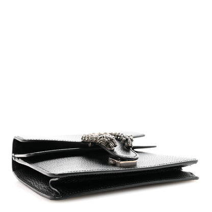 Gucci Calfskin Mini Dionysus Shoulder Bag Black 4 of 11