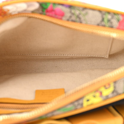 Gucci GG Supreme Monogram Flora Medium Ophidia Belt Bag Beige Multicolor Crop 5 of 11