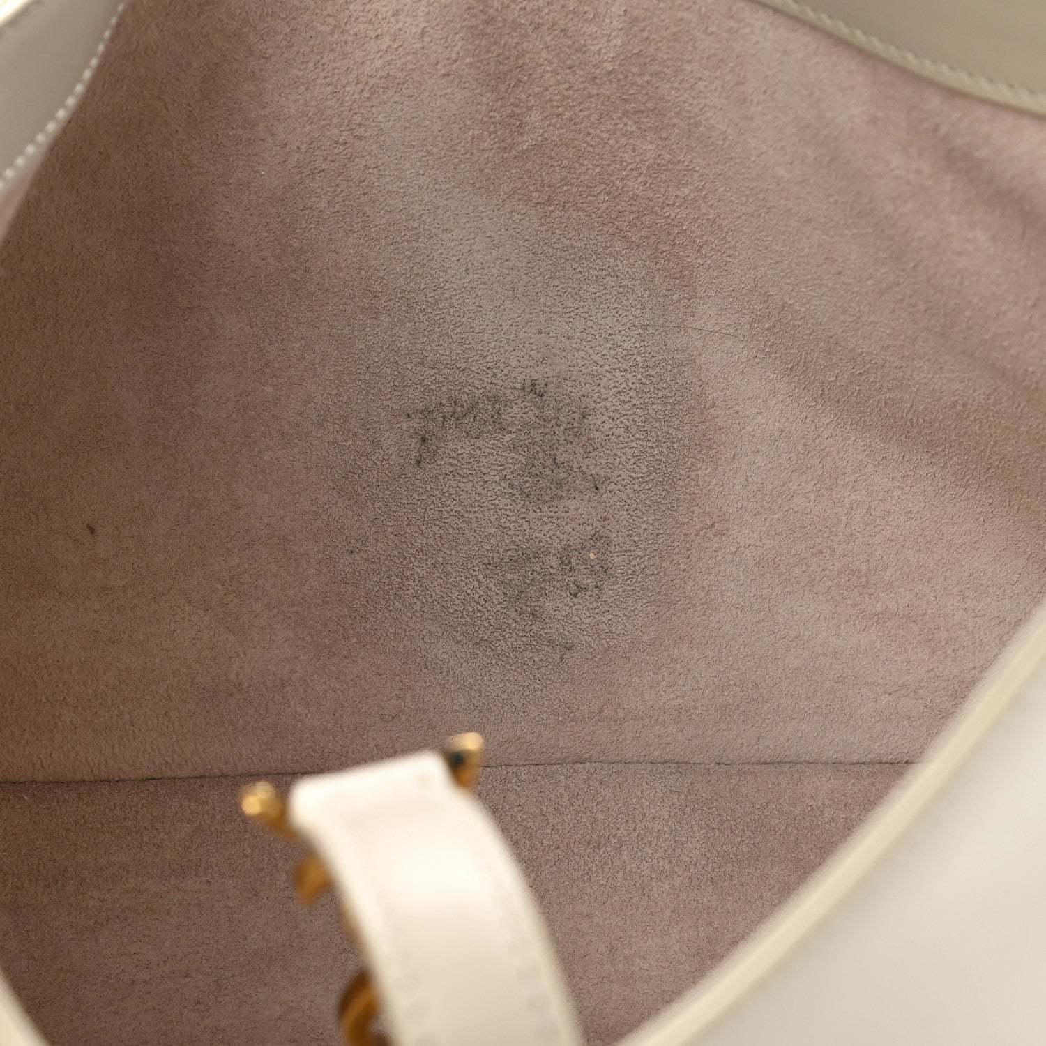 Saint Laurent Smooth Calfskin Le 5 A 7 Hobo Blanc Vintage 11 of 12