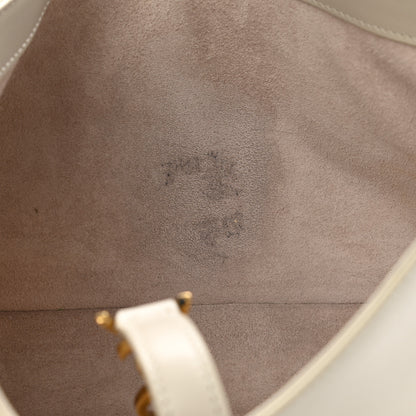 Saint Laurent Smooth Calfskin Le 5 A 7 Hobo Blanc Vintage 11 of 12