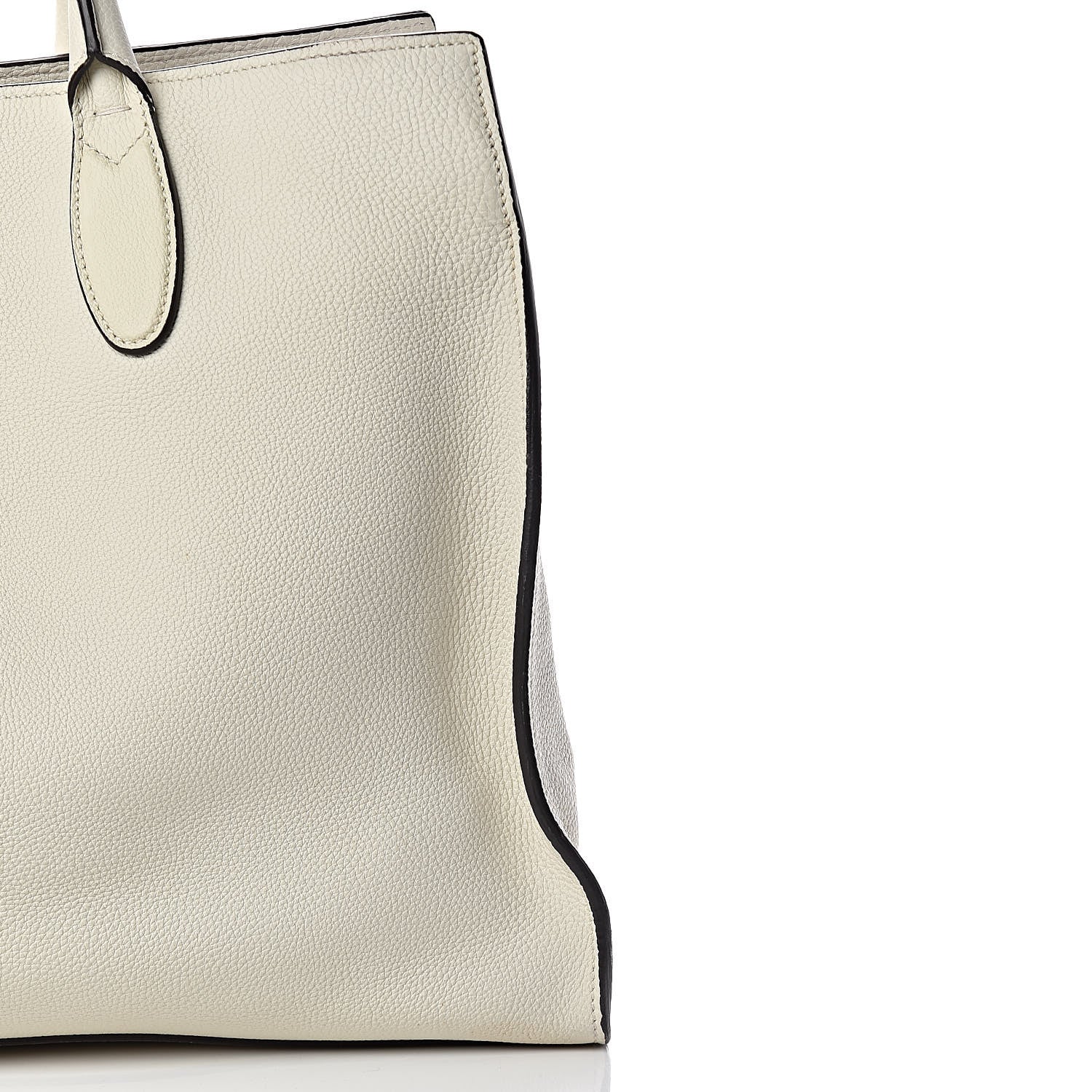 Gucci Soft Calfskin Medium Jackie Top Handle Bag Antique White 15 of 16