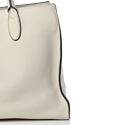 Gucci Soft Calfskin Medium Jackie Top Handle Bag Antique White 15 of 16