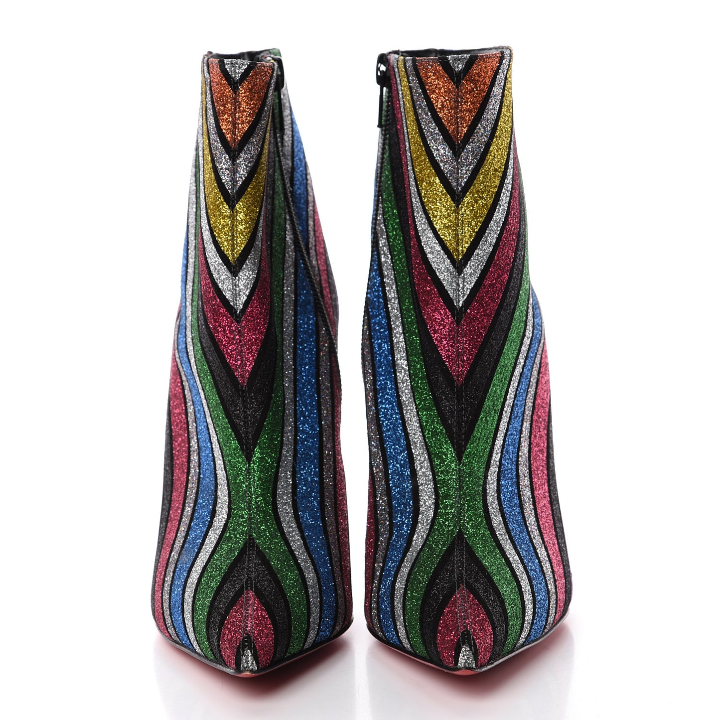 Suede Stripyglitter So Kate Booty 100 Ankle Boots 36 Multi