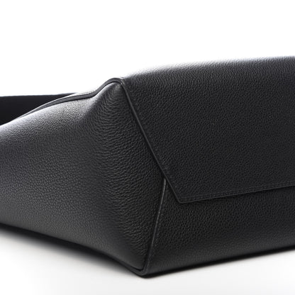 Celine Soft Grained Calfskin Small Sangle Bucket Bag Black 5 of 7