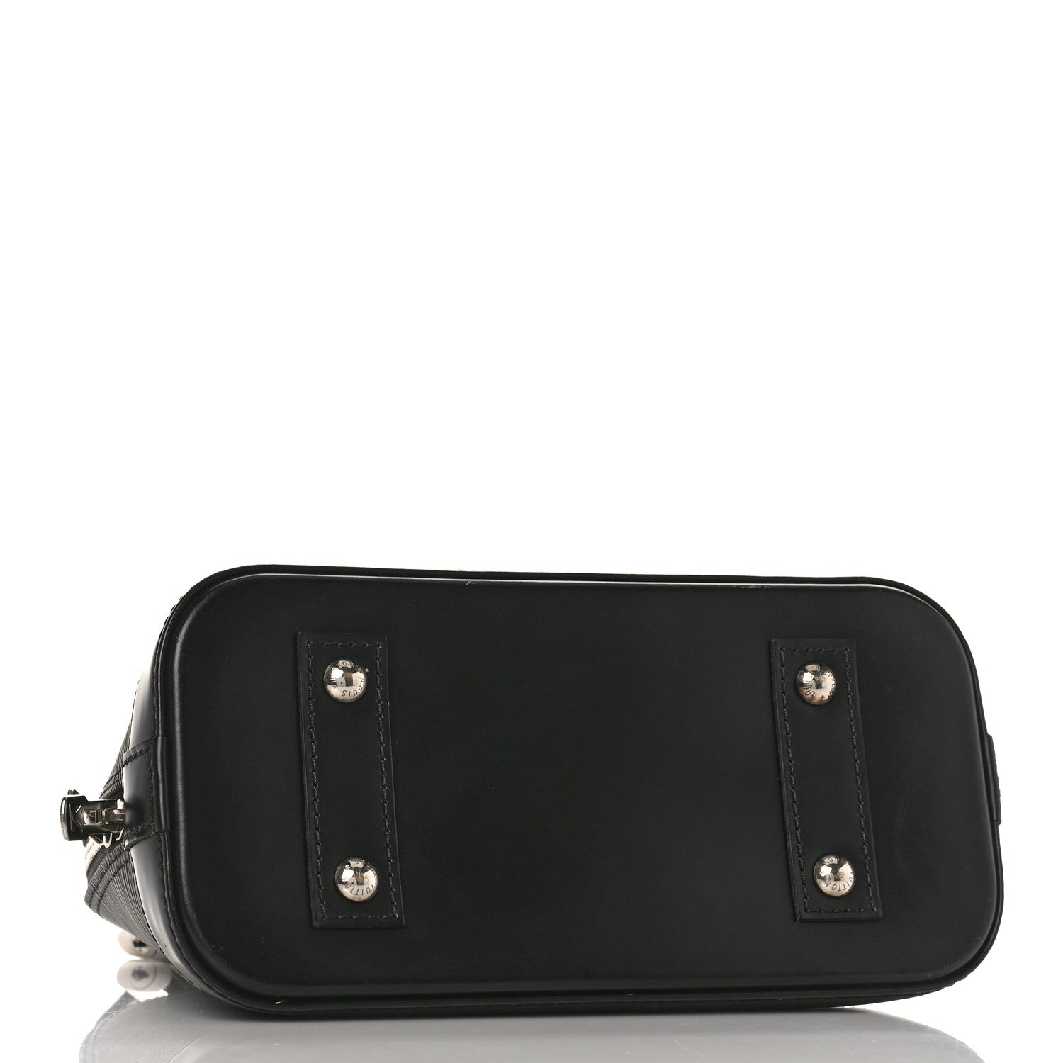 Louis Vuitton Epi Jacquard Alma BB Black 4 of 10