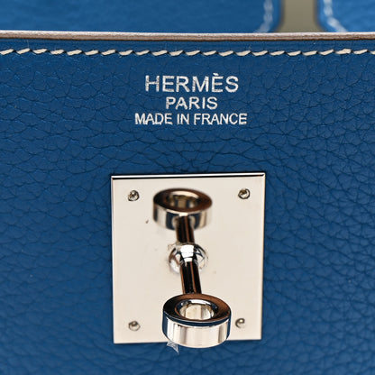 Hermes Togo Eclat Birkin 40 Mykonos White 6 of 14