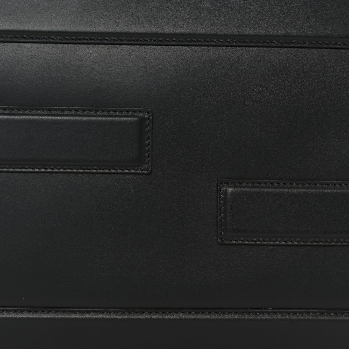 Vitello Cover Grande Baguette Pouch Black Palladio