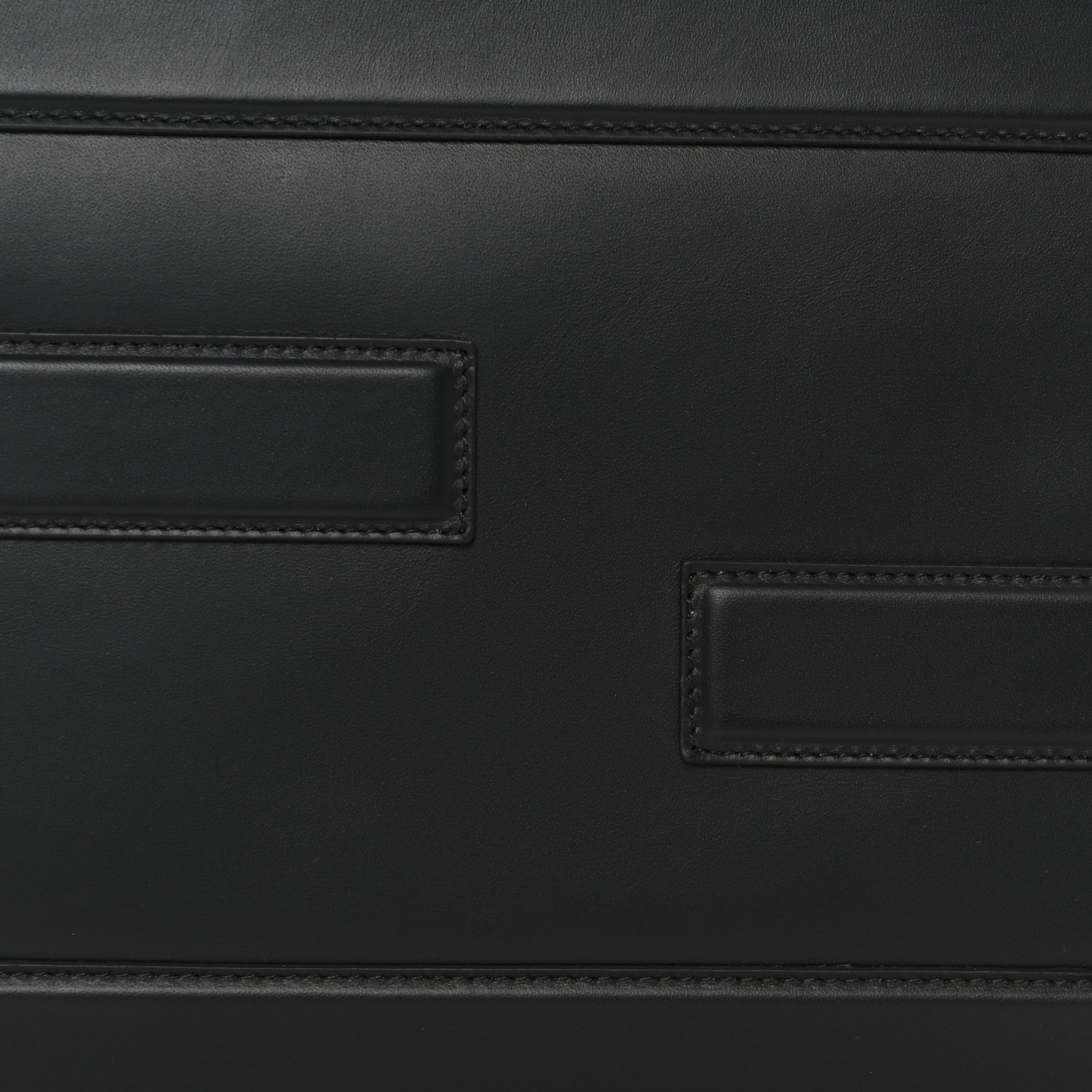 Fendi Vitello Cover Grande Baguette Pouch Black Palladio 8 of 8