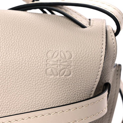 Loewe Grained Calfskin Small Gate Crossbody Bag Light Oat 9 of 9