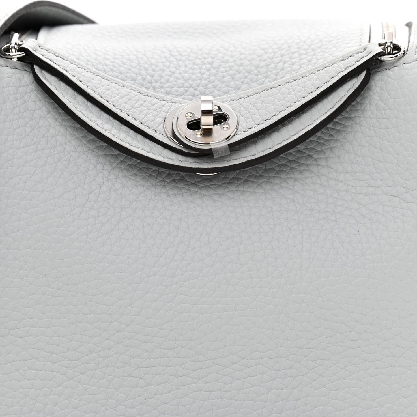 Taurillon Clemence Mini Lindy 20 Bleu Pale