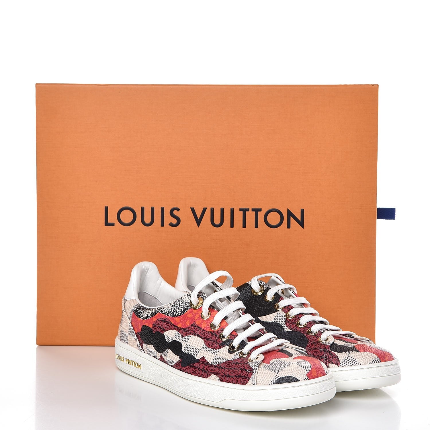 Louis Vuitton Damier Azur Overcloud Sneakers 35.5 12 of 12