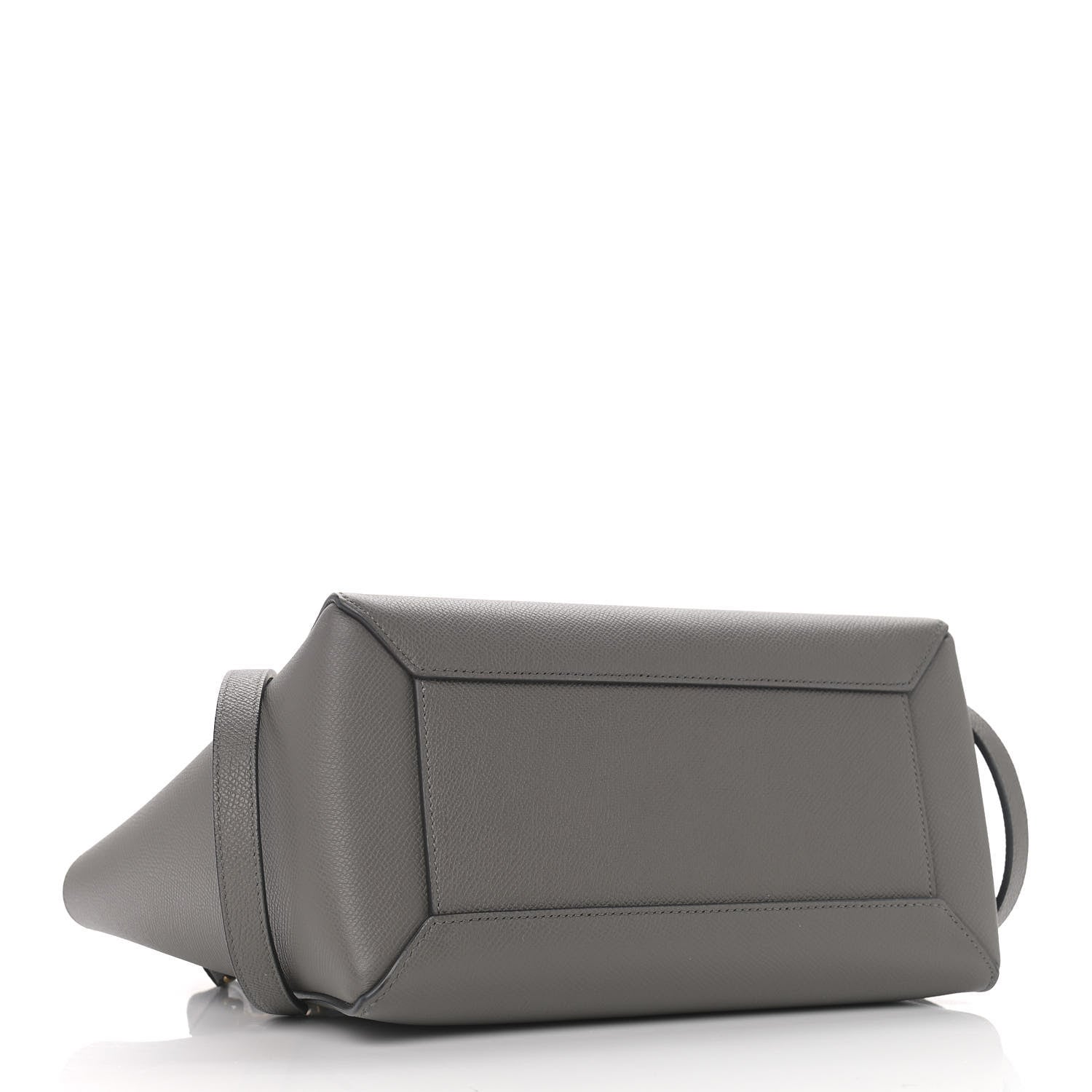 Celine Baby Grained Calfskin Micro Belt Bag Grey 4 of 9