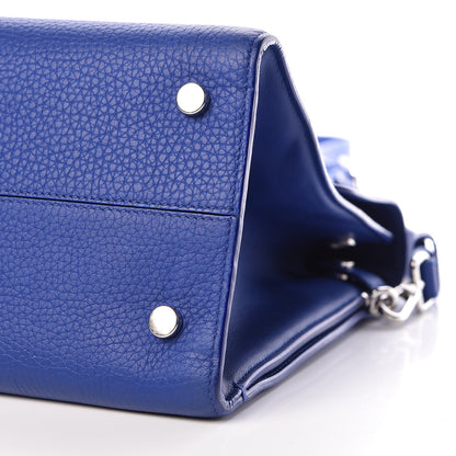 Christian Dior Bullcalf Medium Diorever Flap Yves Klein Blue 10 of 17
