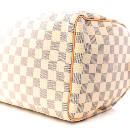 Louis Vuitton Damier Azur Speedy 30 10 of 10